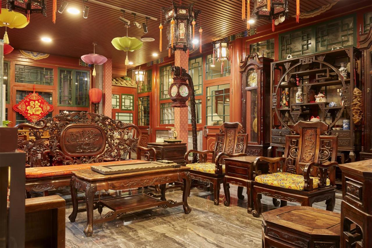 Beijing Rong Courtyard Boutique Hotel Dış mekan fotoğraf